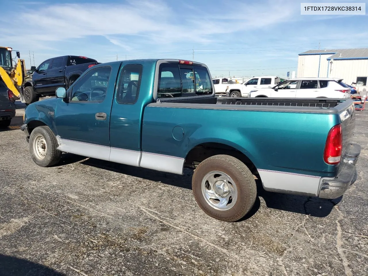 1997 Ford F150 VIN: 1FTDX1728VKC38314 Lot: 79887524