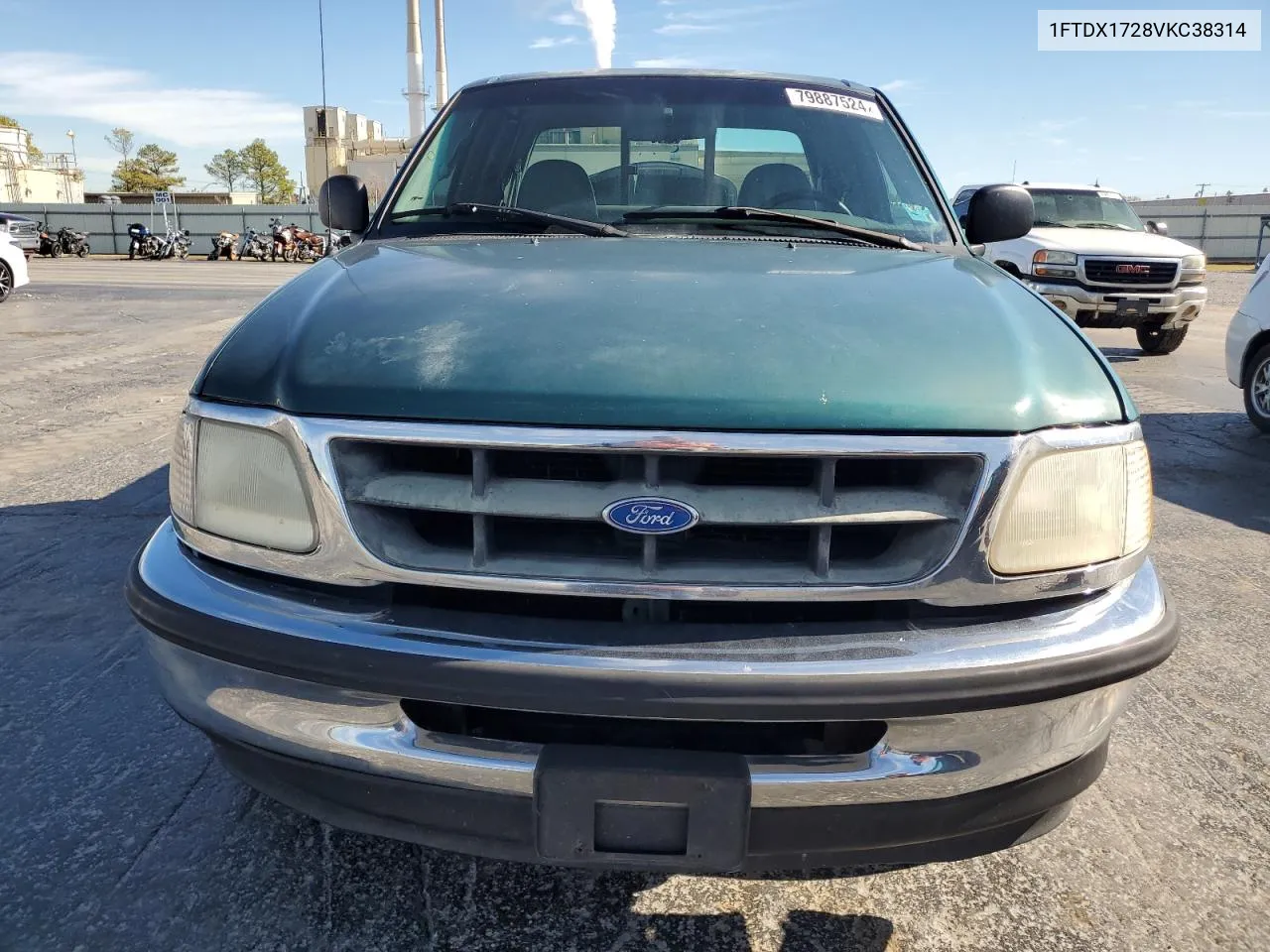 1997 Ford F150 VIN: 1FTDX1728VKC38314 Lot: 79887524