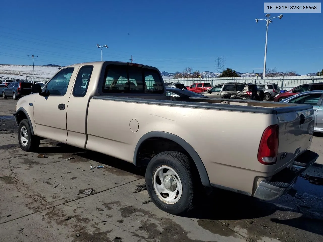 1997 Ford F150 VIN: 1FTEX18L3VKC86668 Lot: 80102854