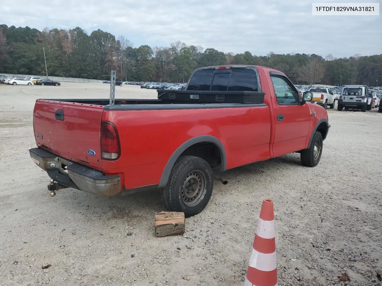 1997 Ford F150 VIN: 1FTDF1829VNA31821 Lot: 80198384