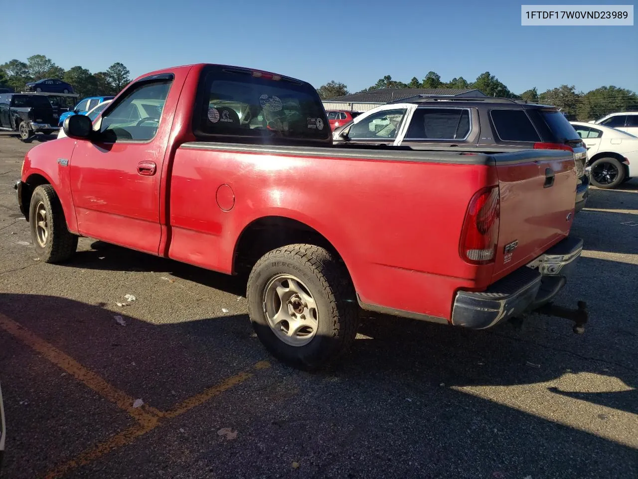 1997 Ford F150 VIN: 1FTDF17W0VND23989 Lot: 80884714