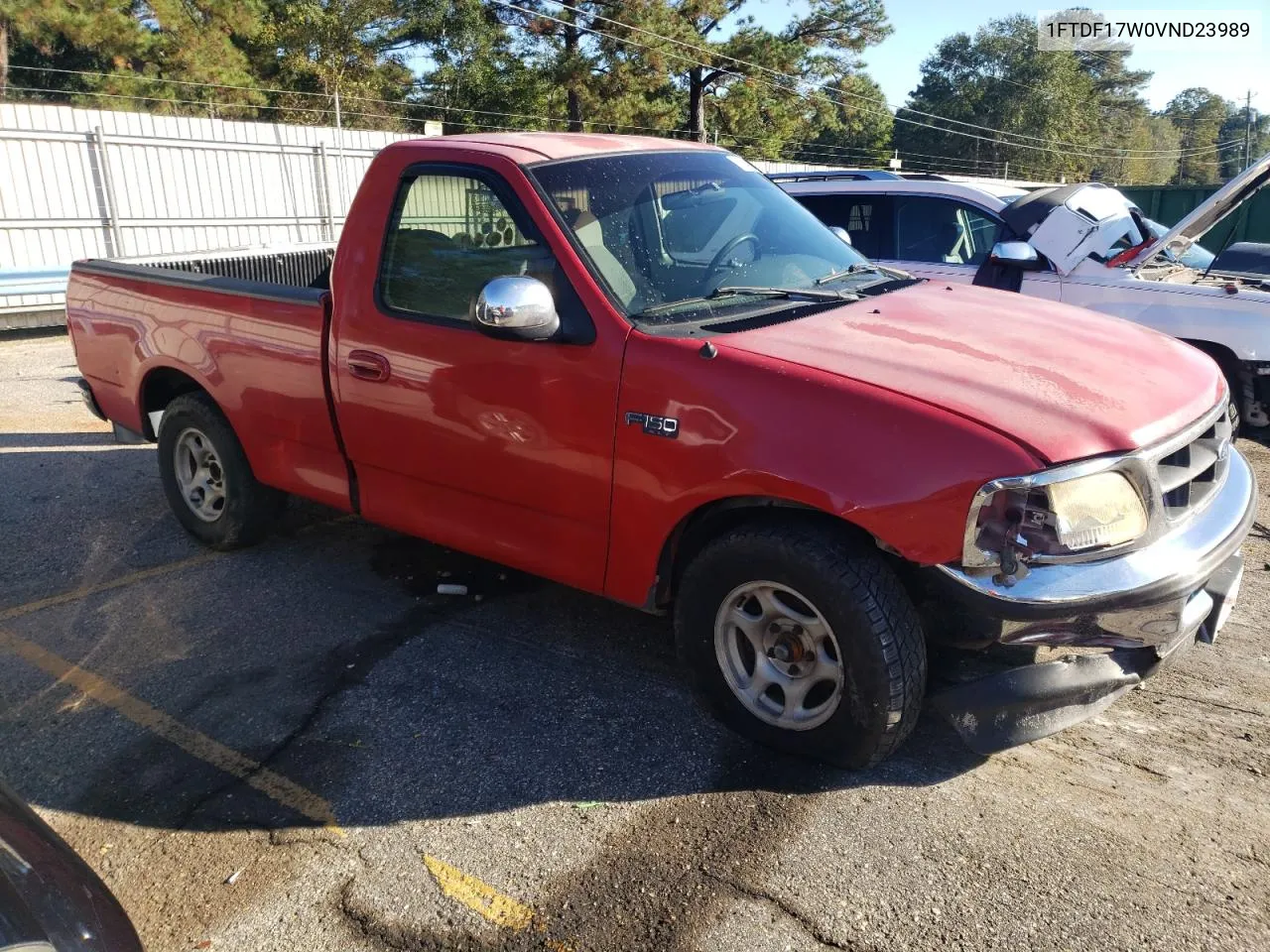 1997 Ford F150 VIN: 1FTDF17W0VND23989 Lot: 80884714