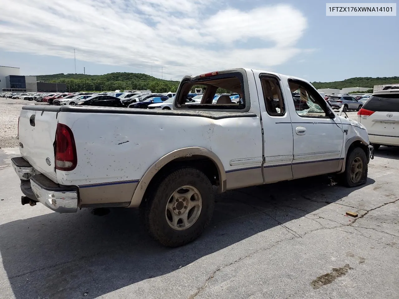 1998 Ford F150 VIN: 1FTZX176XWNA14101 Lot: 54500954