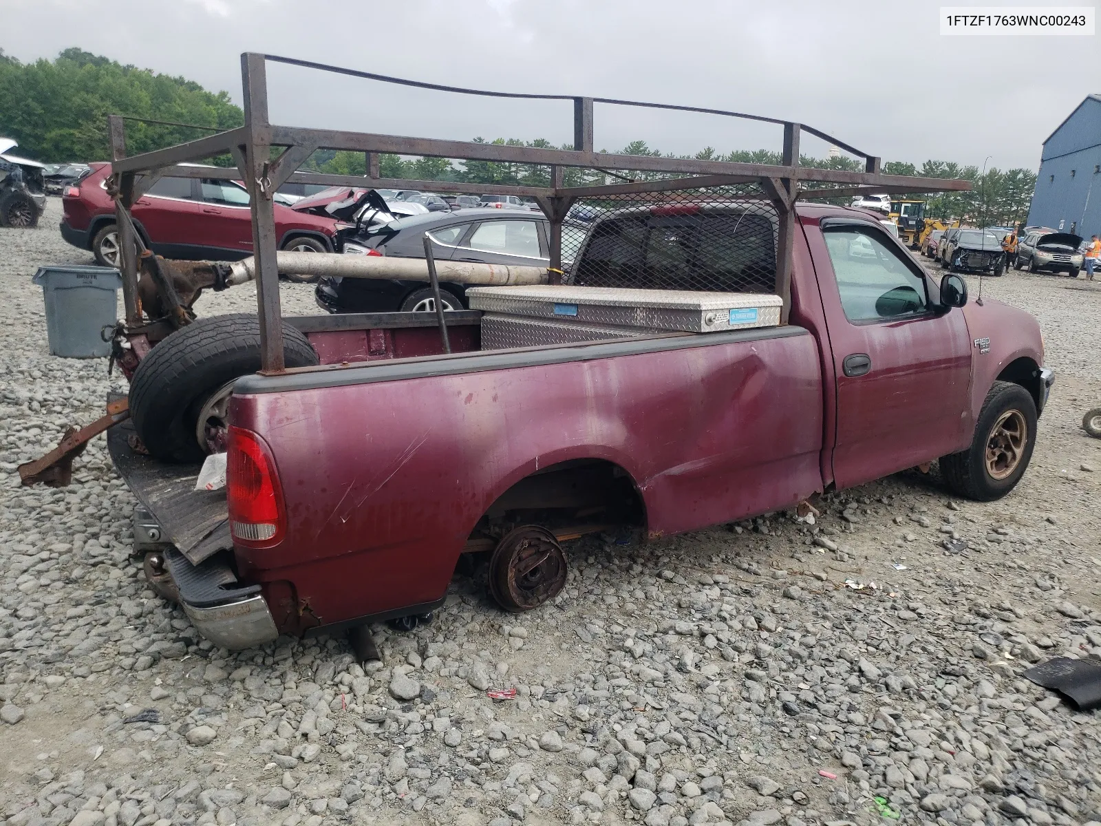 1998 Ford F150 VIN: 1FTZF1763WNC00243 Lot: 64302994