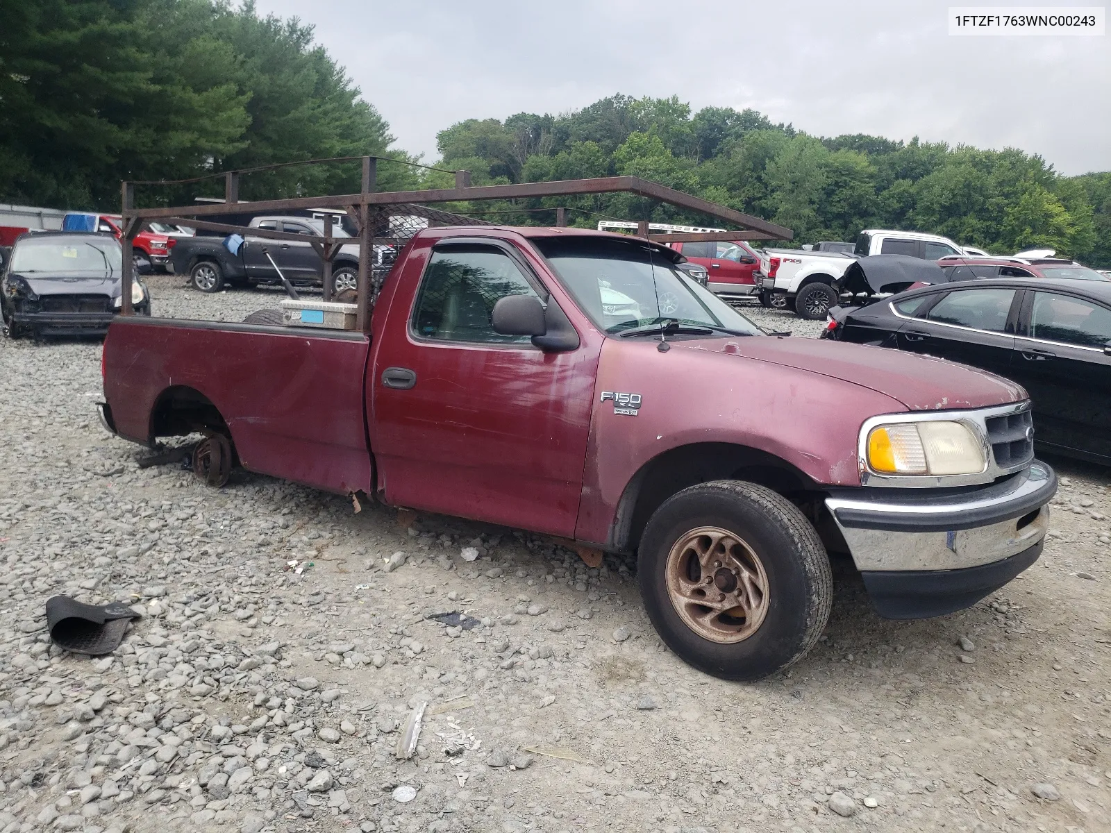 1998 Ford F150 VIN: 1FTZF1763WNC00243 Lot: 64302994