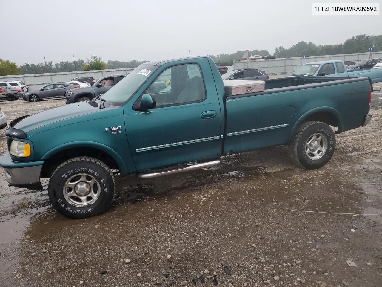 1998 Ford F150 VIN: 1FTZF18W8WKA89592 Lot: 65345104