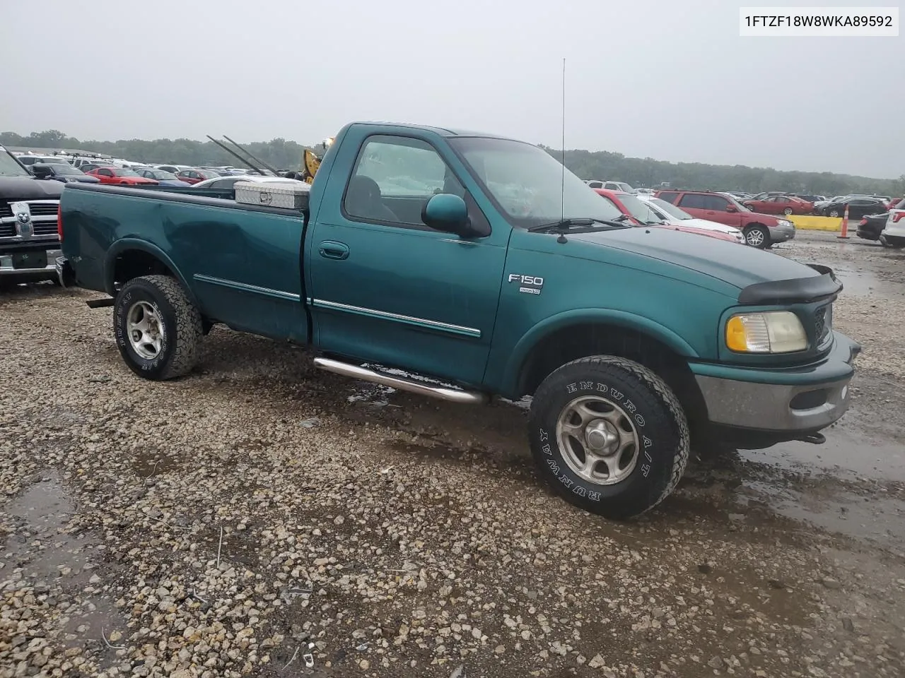 1998 Ford F150 VIN: 1FTZF18W8WKA89592 Lot: 65345104