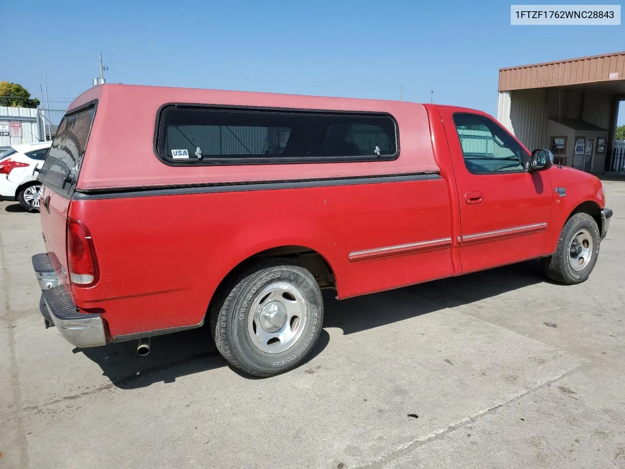 1998 Ford F150 VIN: 1FTZF1762WNC28843 Lot: 68706284