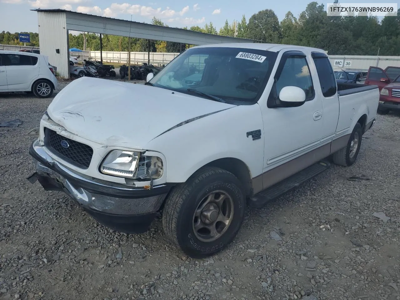 1998 Ford F150 VIN: 1FTZX1763WNB96269 Lot: 68803284