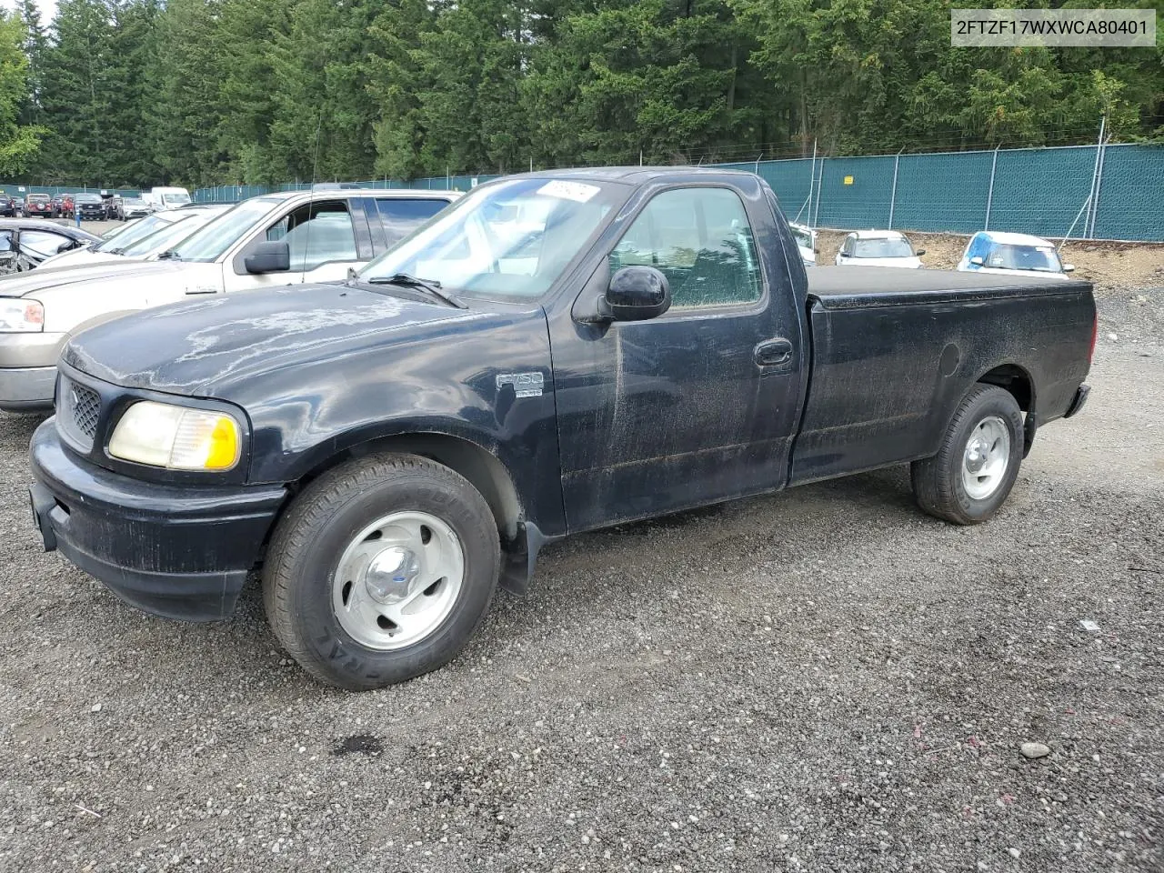 1998 Ford F150 VIN: 2FTZF17WXWCA80401 Lot: 69684074