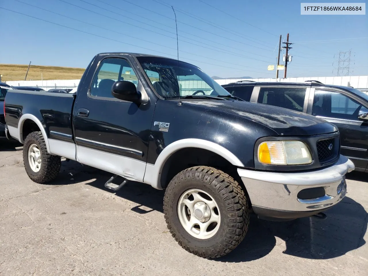 1998 Ford F150 VIN: 1FTZF1866WKA48684 Lot: 69967984