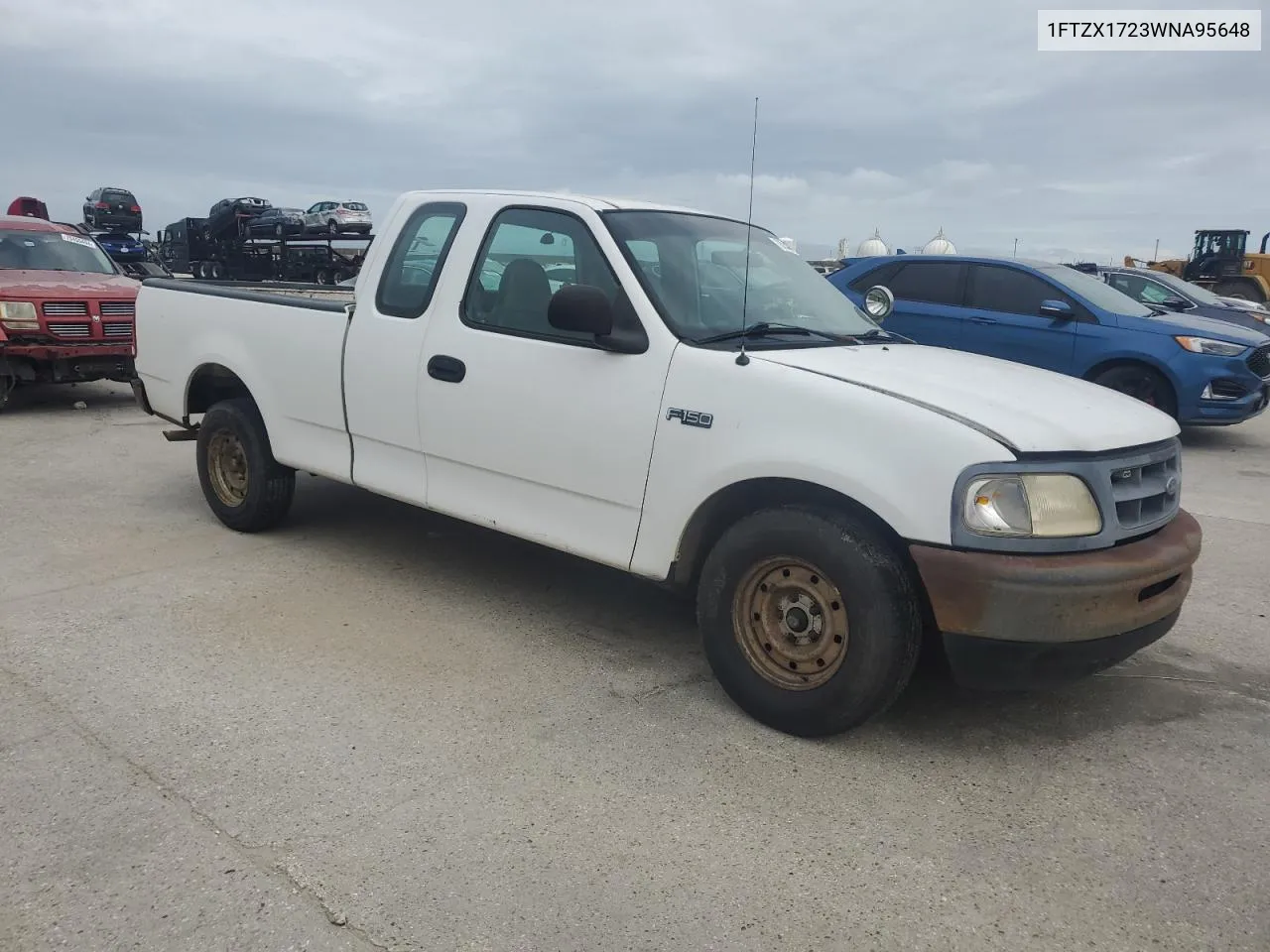 1998 Ford F150 VIN: 1FTZX1723WNA95648 Lot: 70014424