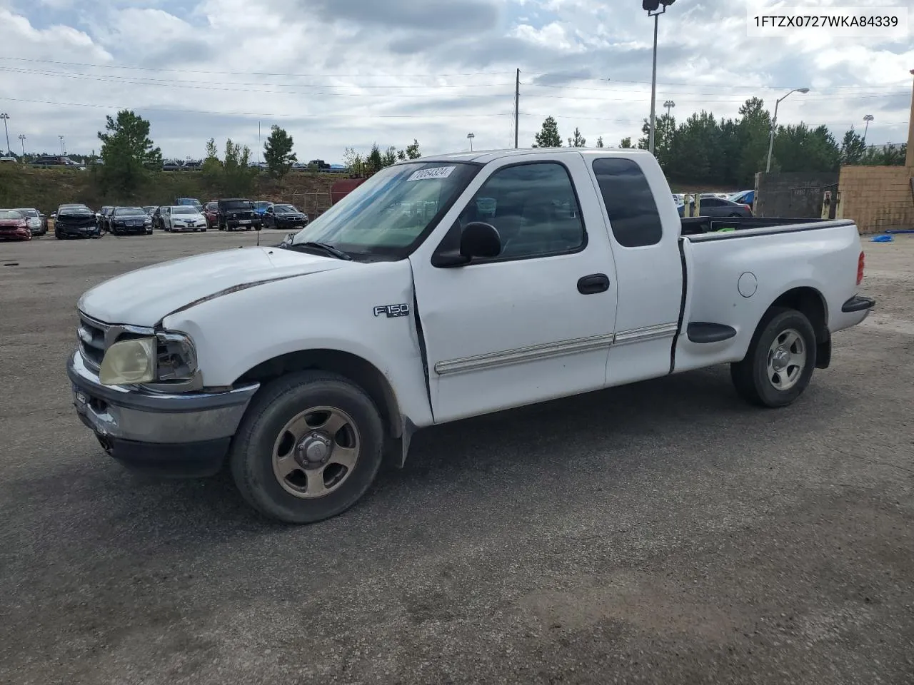 1998 Ford F150 VIN: 1FTZX0727WKA84339 Lot: 70064324