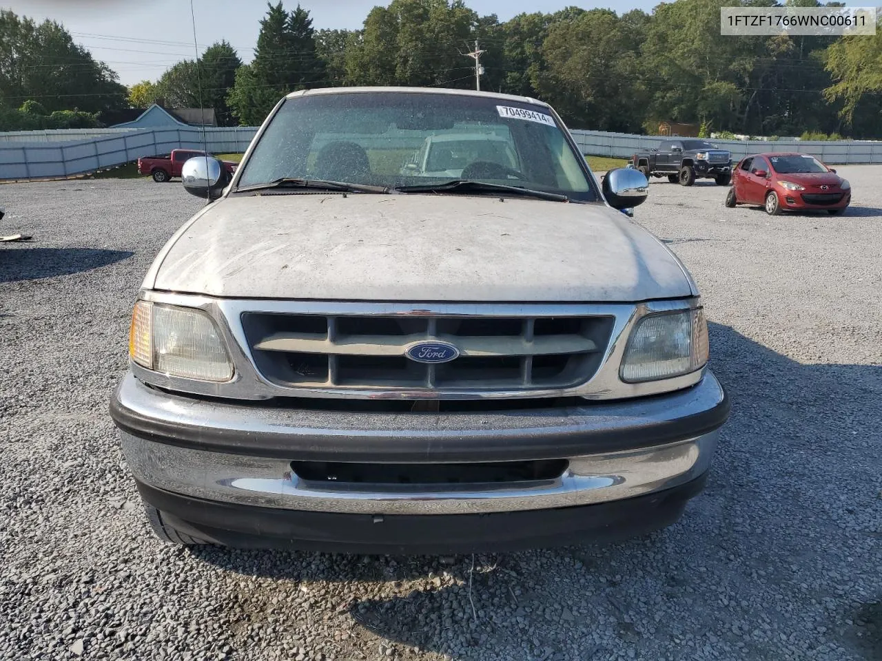 1998 Ford F150 VIN: 1FTZF1766WNC00611 Lot: 70499414