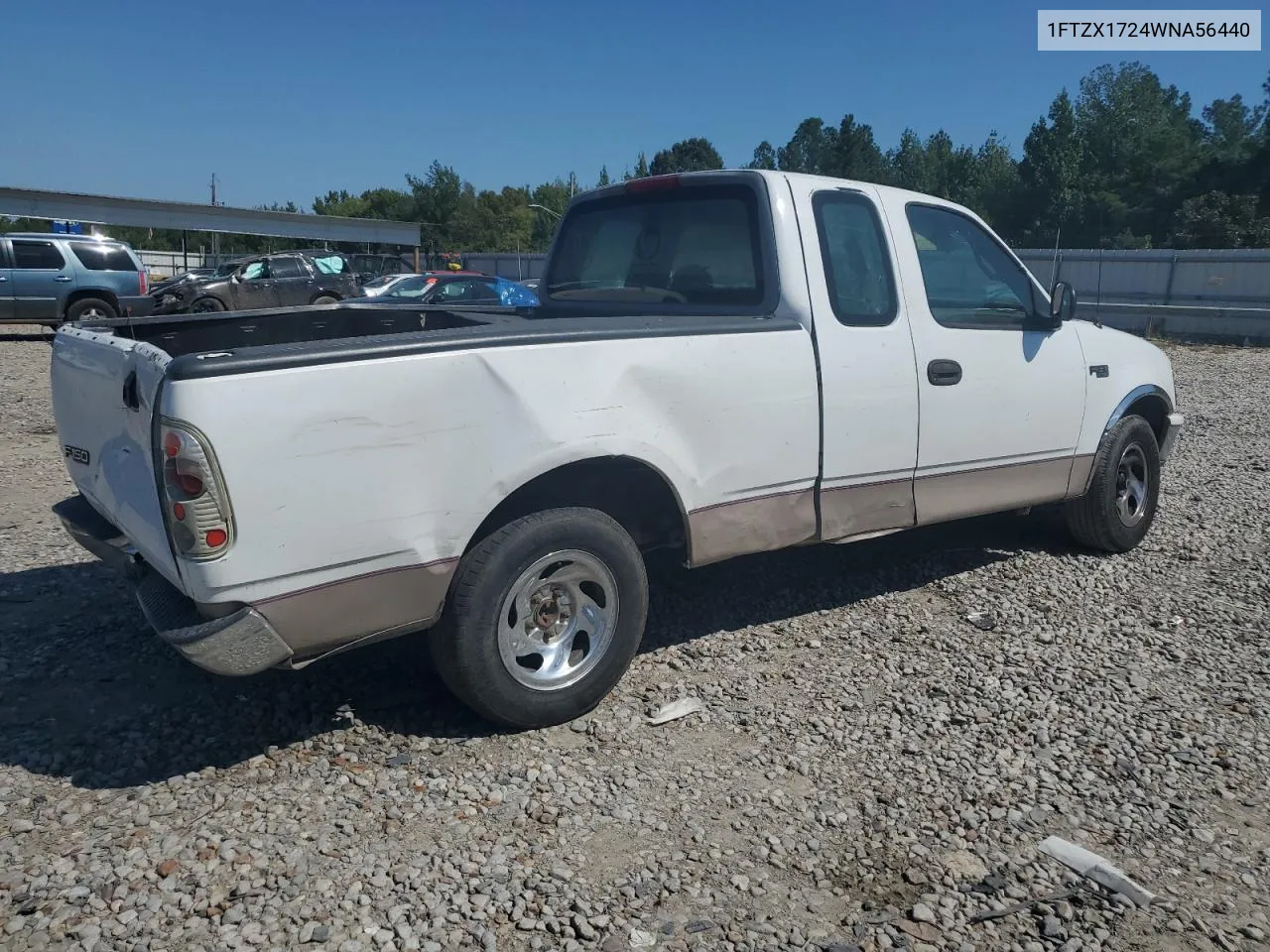 1998 Ford F150 VIN: 1FTZX1724WNA56440 Lot: 71827174