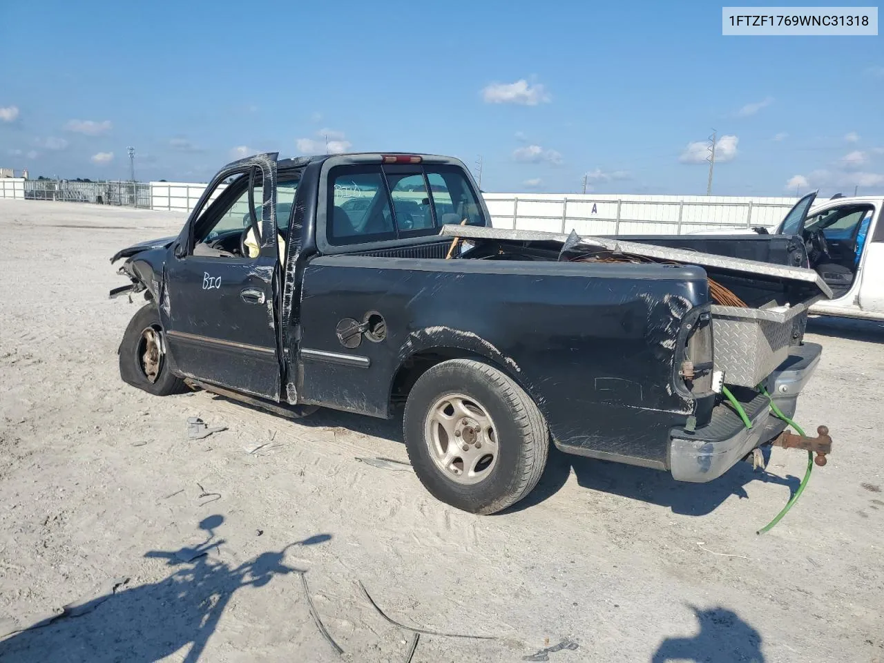 1998 Ford F150 VIN: 1FTZF1769WNC31318 Lot: 72576404