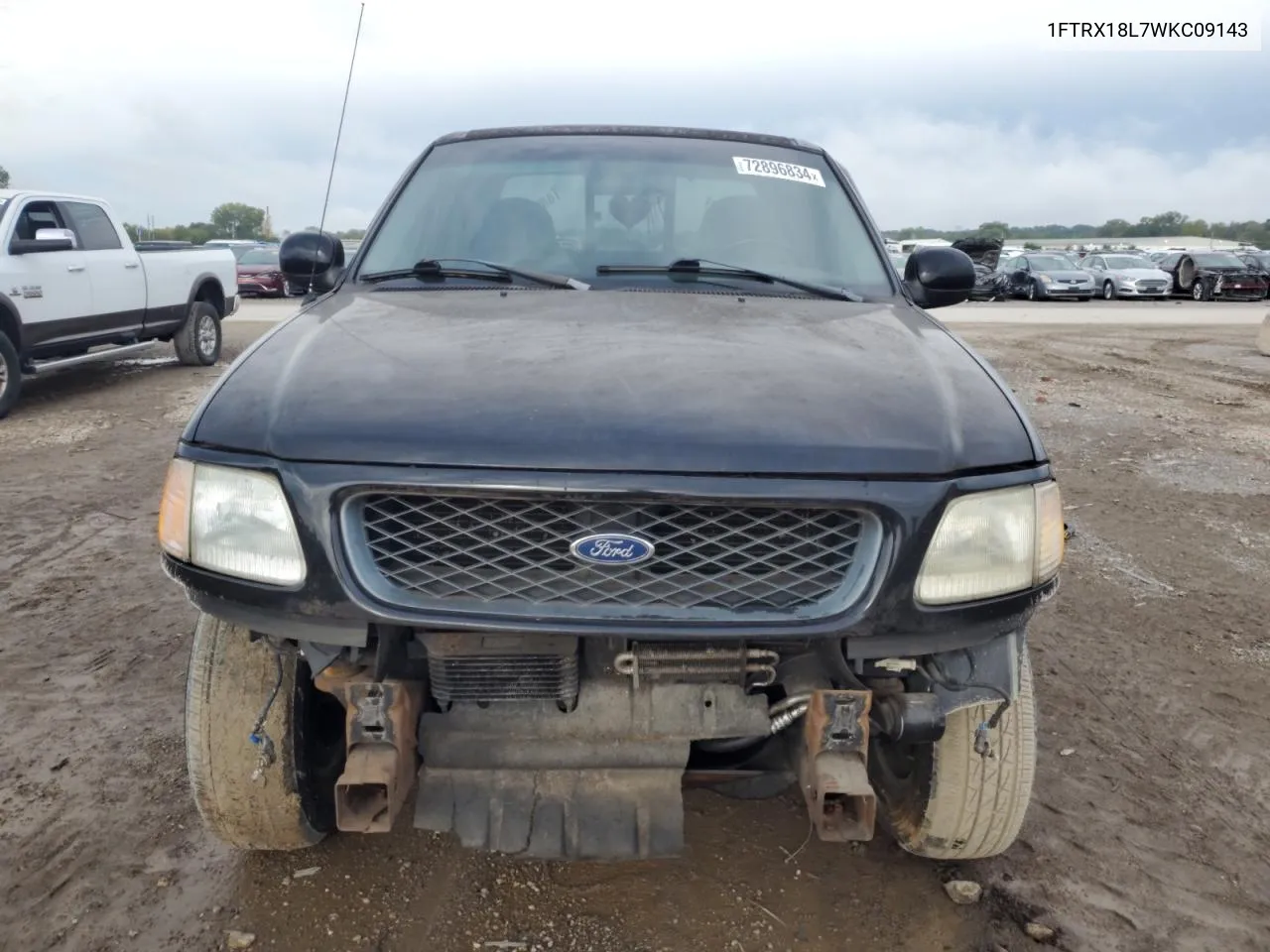 1998 Ford F150 VIN: 1FTRX18L7WKC09143 Lot: 72896834