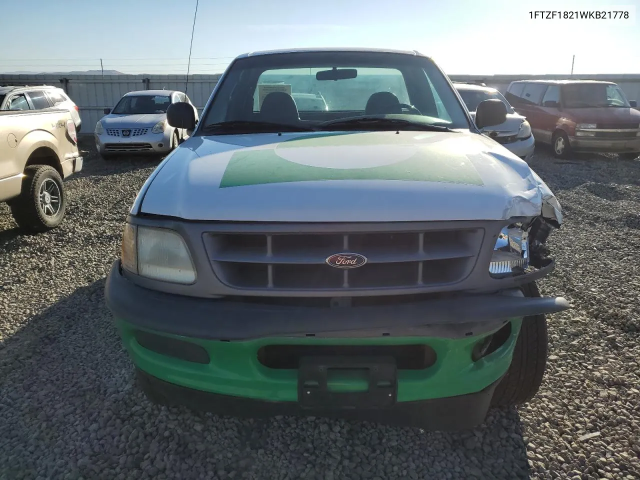 1998 Ford F150 VIN: 1FTZF1821WKB21778 Lot: 73009444