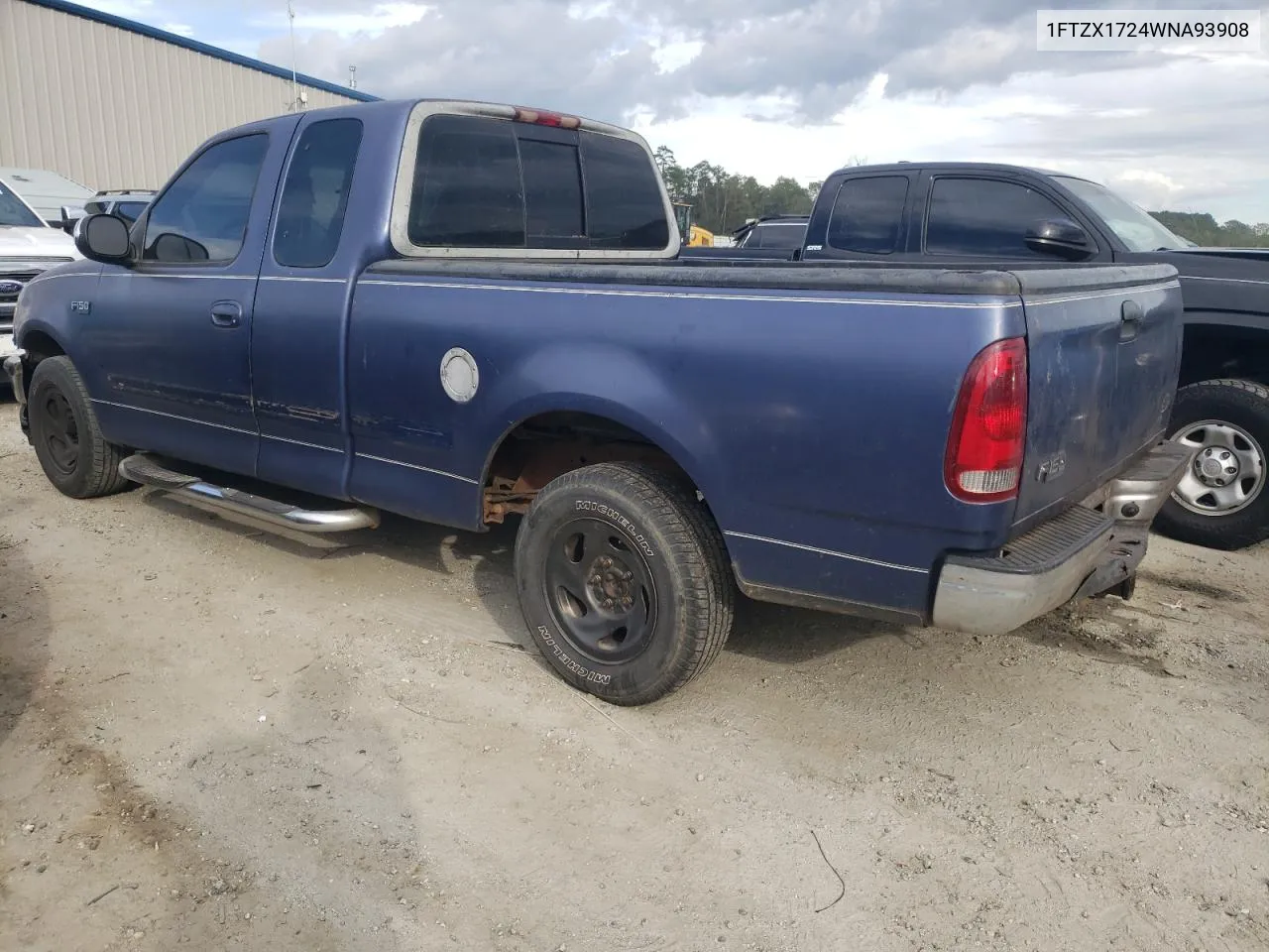 1998 Ford F150 VIN: 1FTZX1724WNA93908 Lot: 74186154