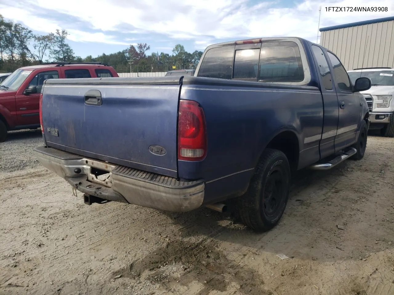 1998 Ford F150 VIN: 1FTZX1724WNA93908 Lot: 74186154