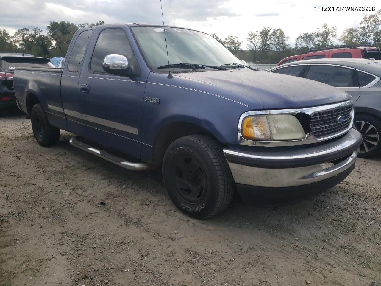 1998 Ford F150 VIN: 1FTZX1724WNA93908 Lot: 74186154