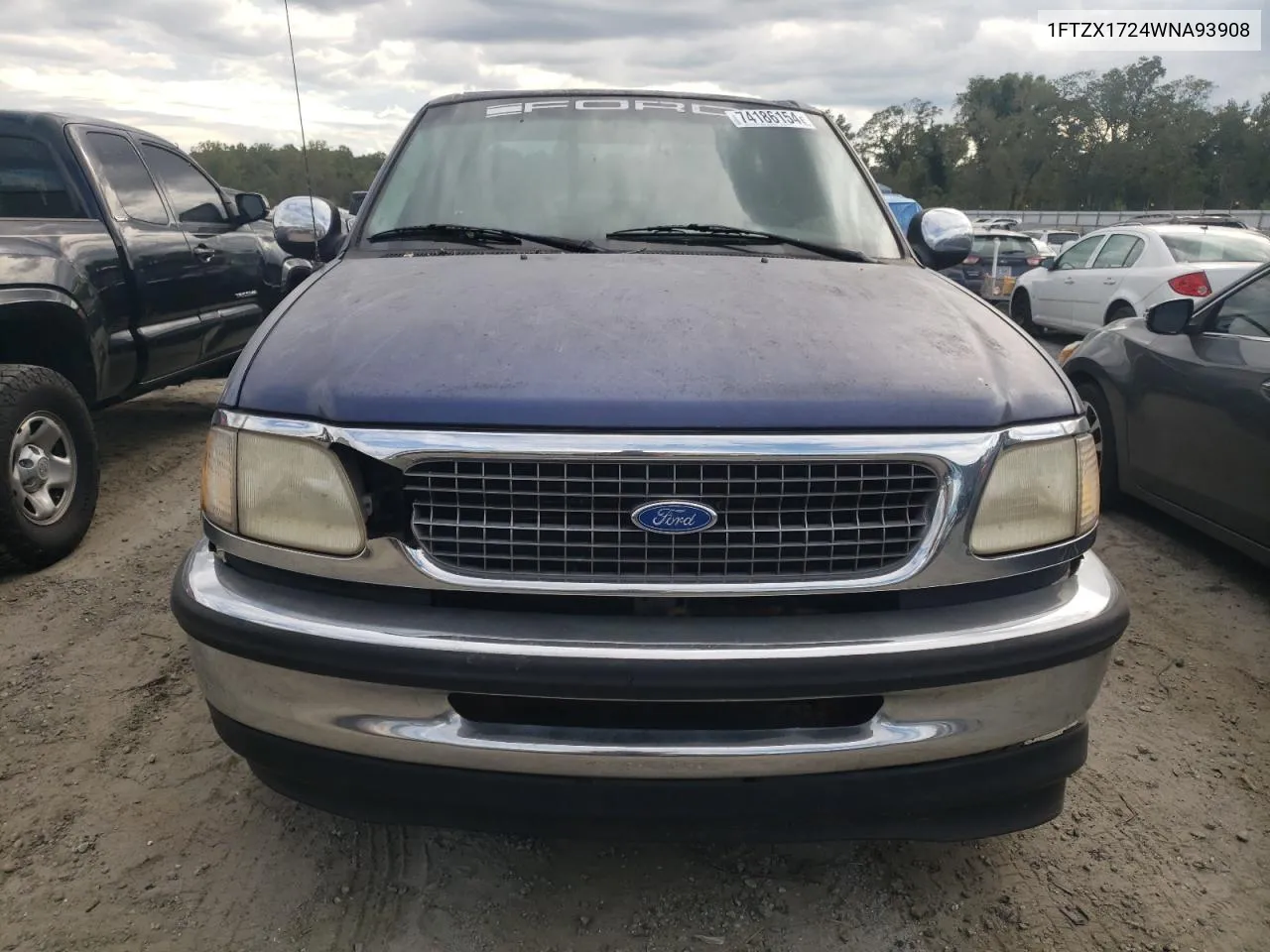 1998 Ford F150 VIN: 1FTZX1724WNA93908 Lot: 74186154