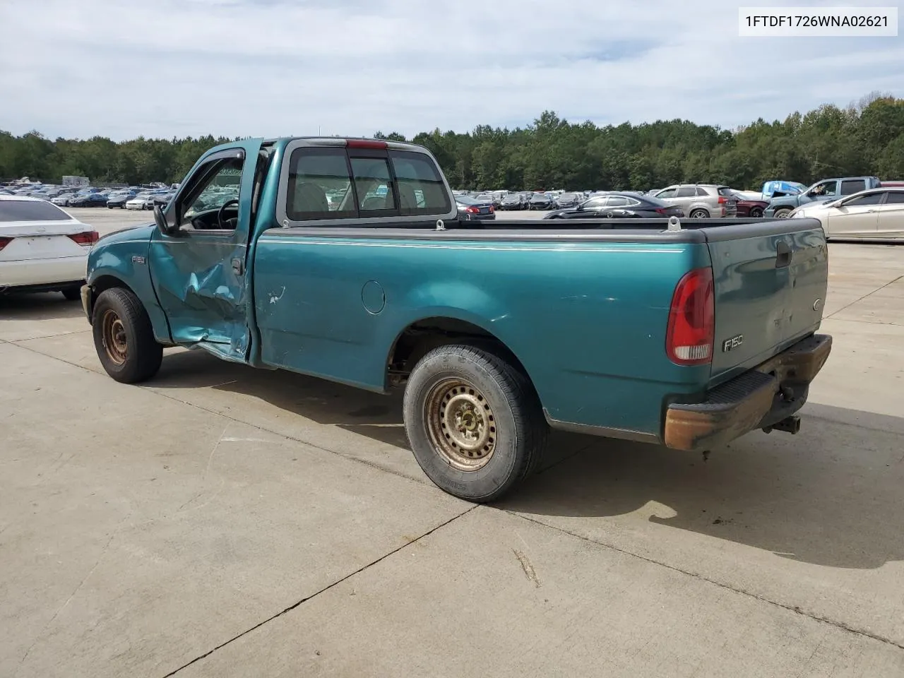 1998 Ford F150 VIN: 1FTDF1726WNA02621 Lot: 74929234