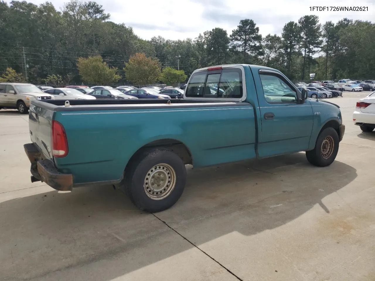 1998 Ford F150 VIN: 1FTDF1726WNA02621 Lot: 74929234