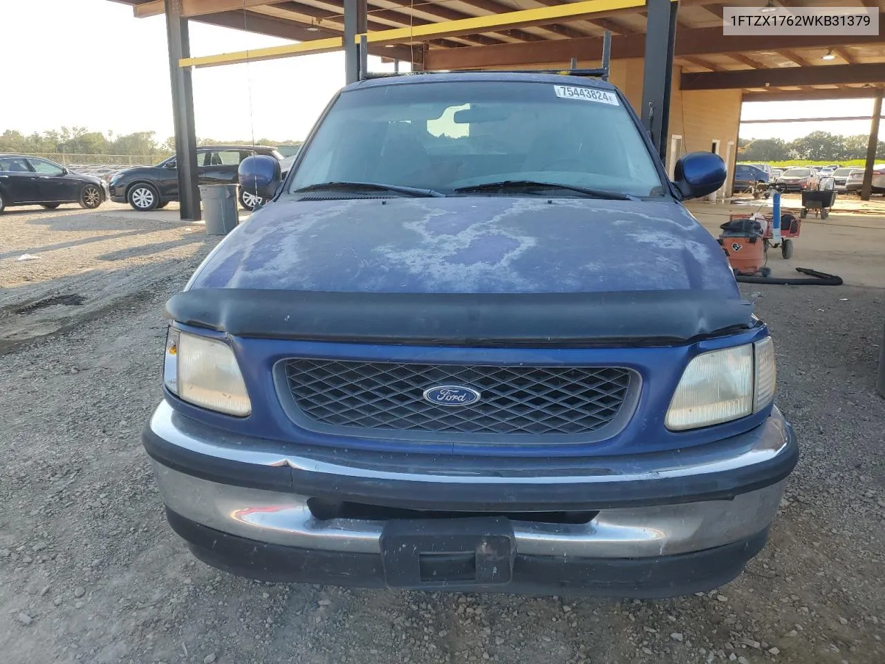 1998 Ford F150 VIN: 1FTZX1762WKB31379 Lot: 75443824