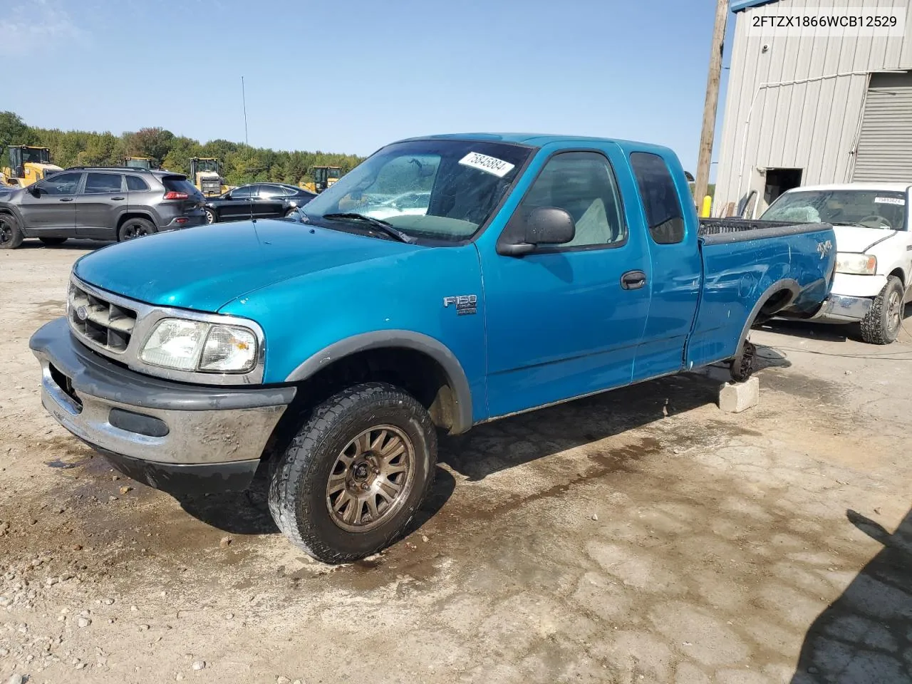 1998 Ford F150 VIN: 2FTZX1866WCB12529 Lot: 75845884