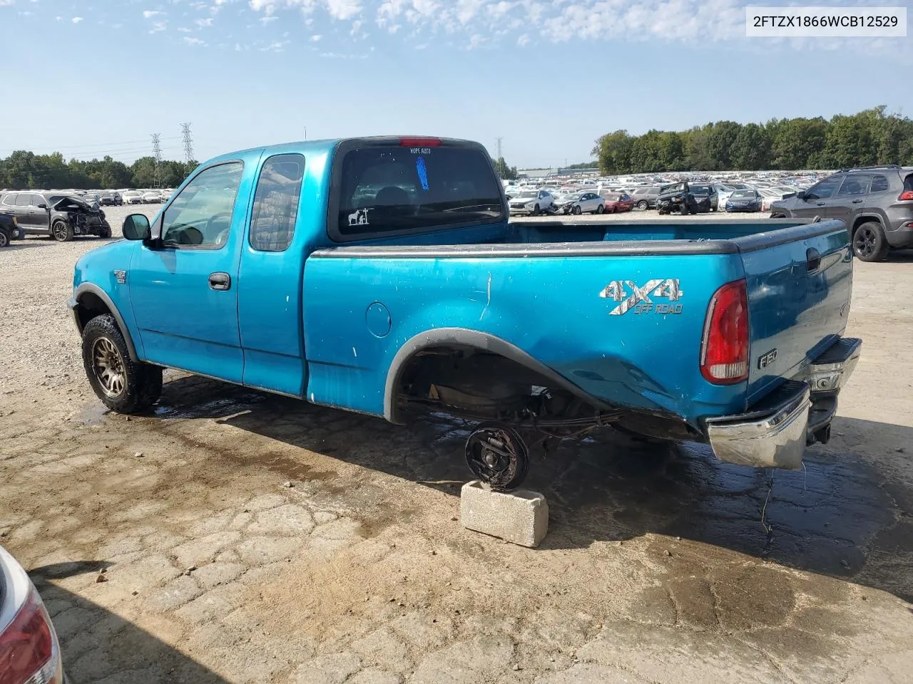 1998 Ford F150 VIN: 2FTZX1866WCB12529 Lot: 75845884