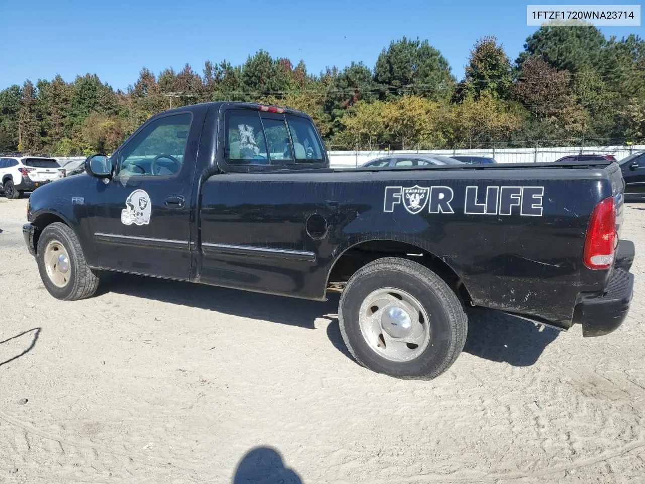 1998 Ford F150 VIN: 1FTZF1720WNA23714 Lot: 77780854