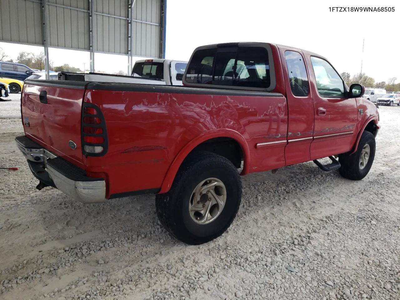 1998 Ford F150 VIN: 1FTZX18W9WNA68505 Lot: 77805414