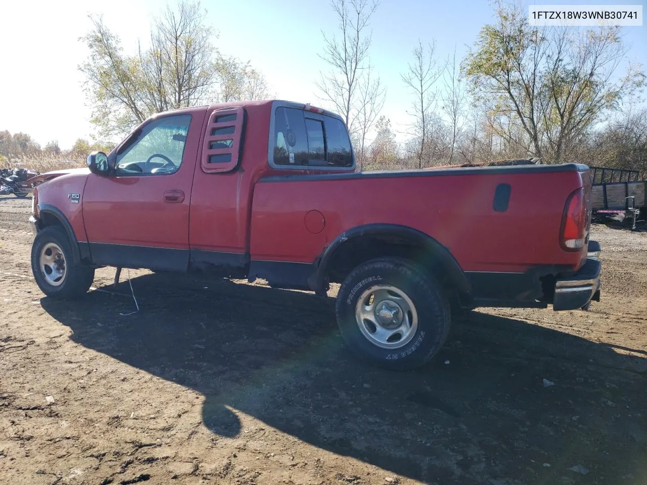 1998 Ford F150 VIN: 1FTZX18W3WNB30741 Lot: 79917464