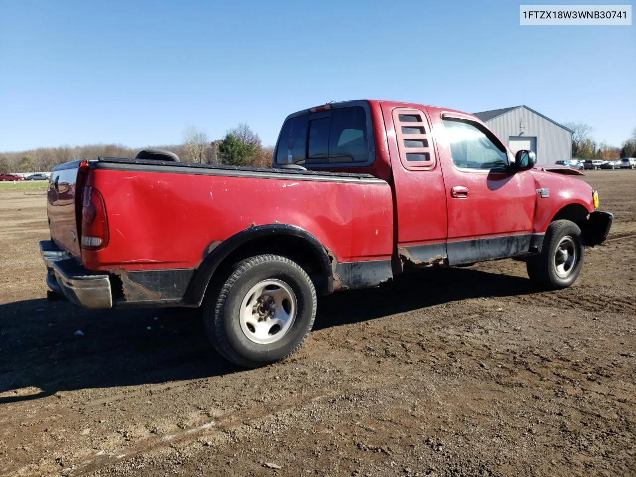 1998 Ford F150 VIN: 1FTZX18W3WNB30741 Lot: 79917464