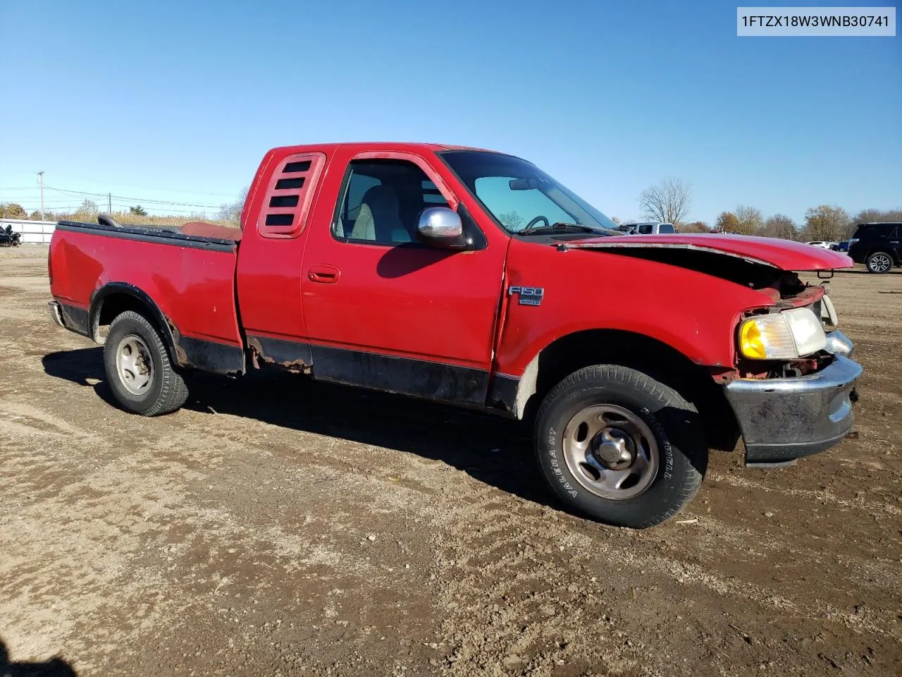 1998 Ford F150 VIN: 1FTZX18W3WNB30741 Lot: 79917464