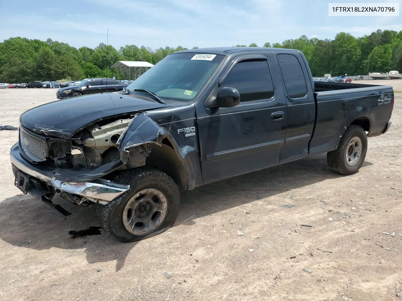 1999 Ford F150 VIN: 1FTRX18L2XNA70796 Lot: 53959094