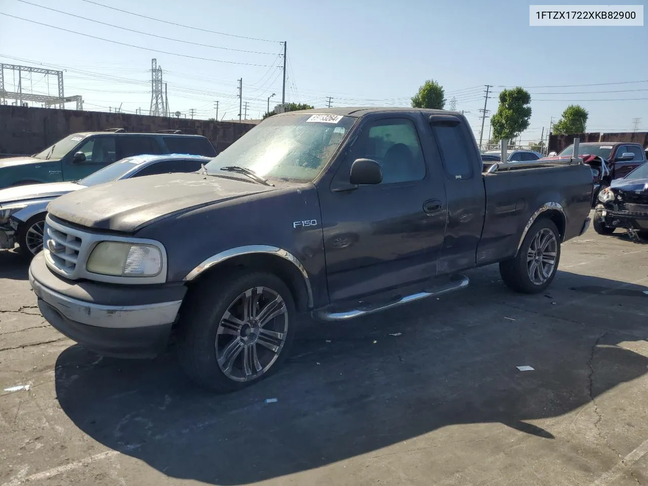 1999 Ford F150 VIN: 1FTZX1722XKB82900 Lot: 65053264