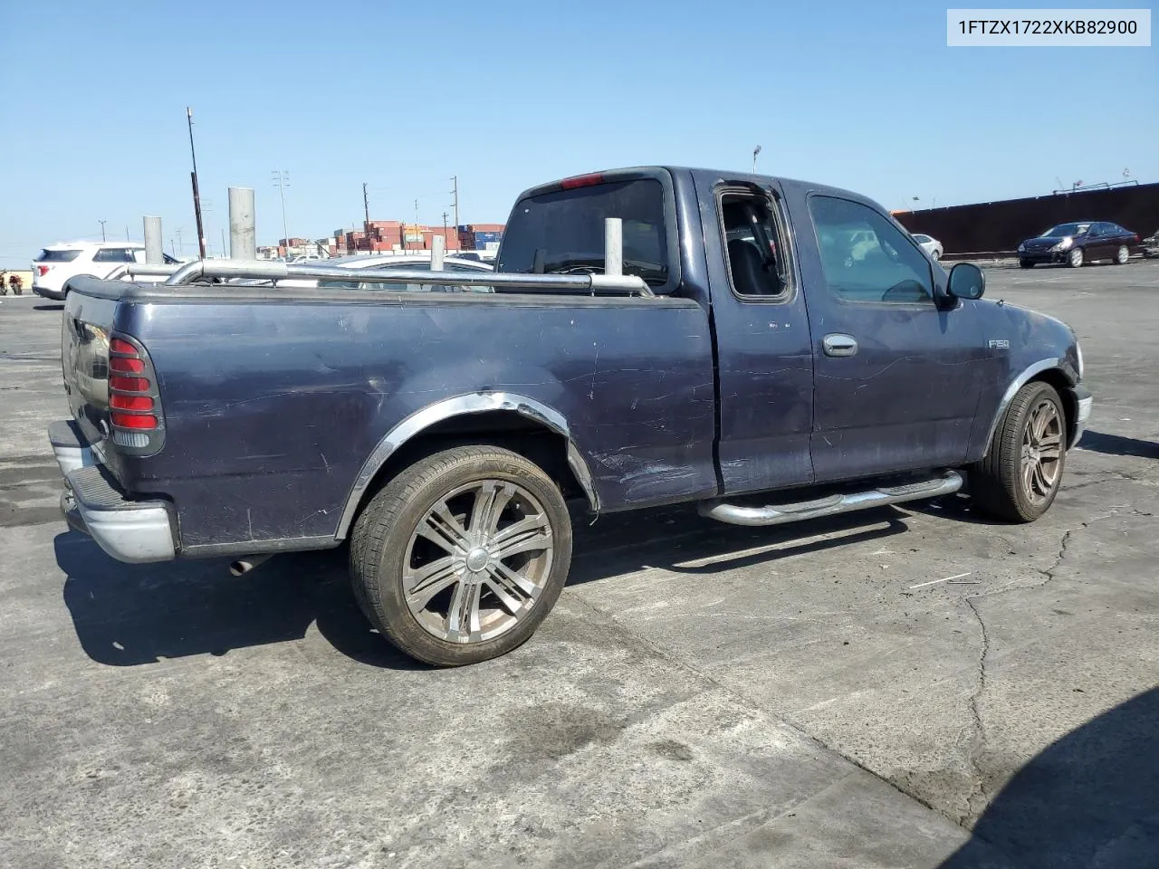 1999 Ford F150 VIN: 1FTZX1722XKB82900 Lot: 65053264