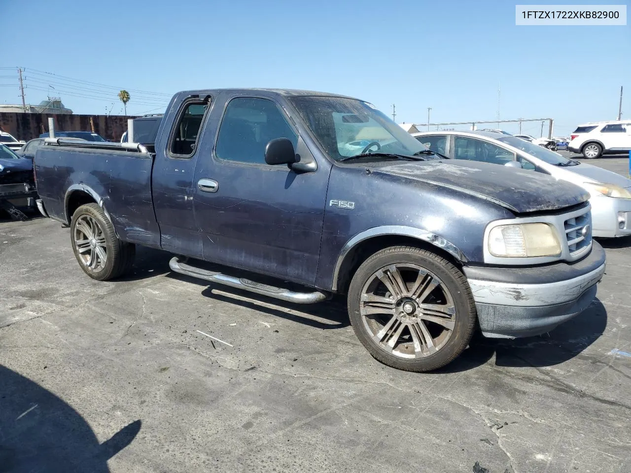 1999 Ford F150 VIN: 1FTZX1722XKB82900 Lot: 65053264