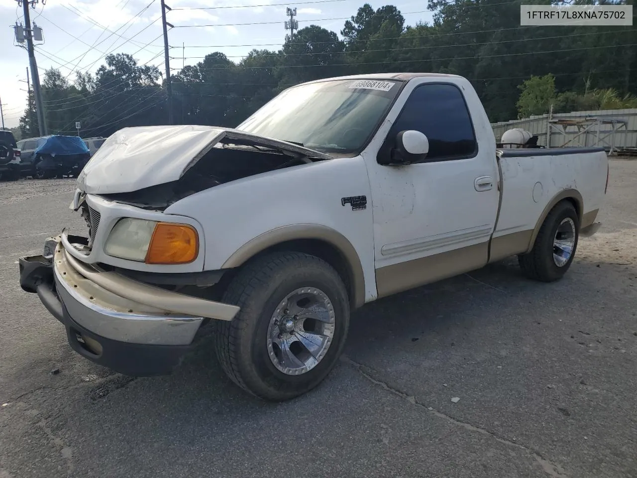 1999 Ford F150 VIN: 1FTRF17L8XNA75702 Lot: 69868104