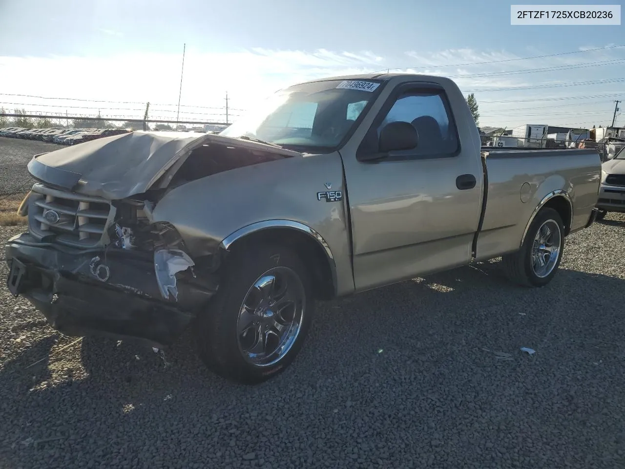 1999 Ford F150 VIN: 2FTZF1725XCB20236 Lot: 70496924