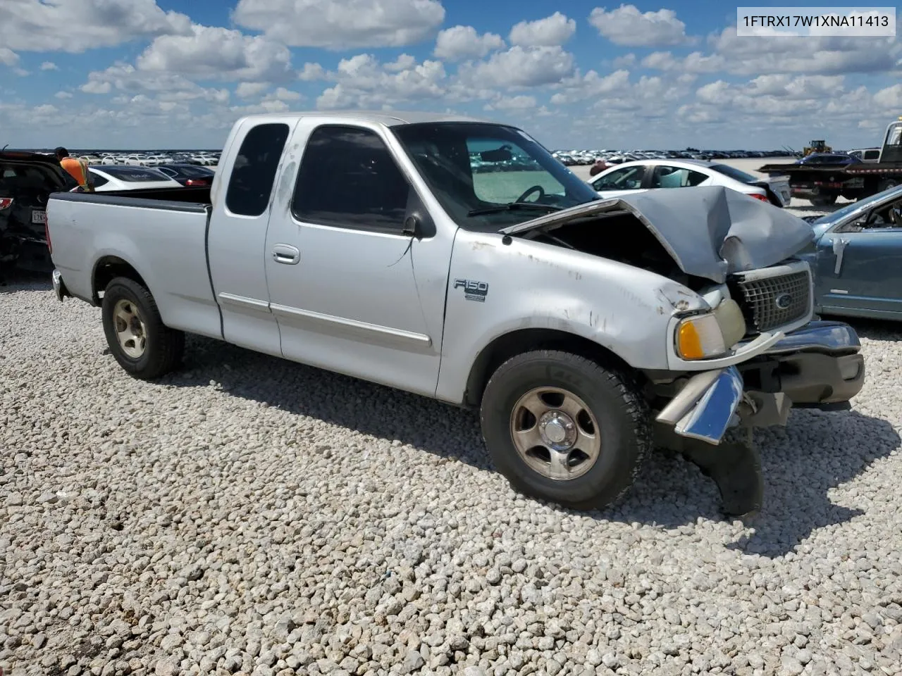 1999 Ford F150 VIN: 1FTRX17W1XNA11413 Lot: 70880634