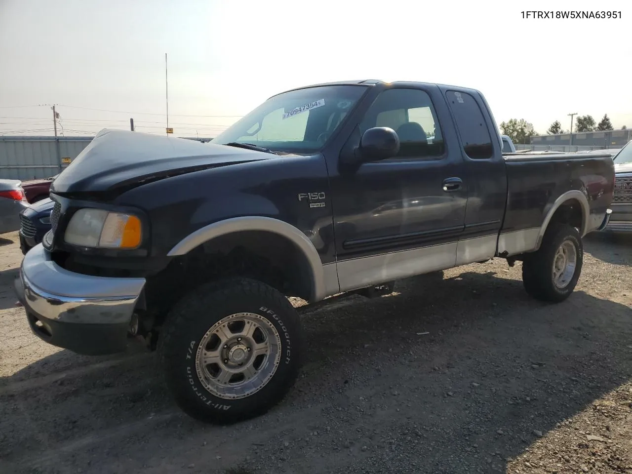 1999 Ford F150 VIN: 1FTRX18W5XNA63951 Lot: 70947354