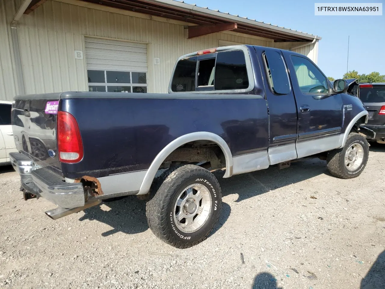 1999 Ford F150 VIN: 1FTRX18W5XNA63951 Lot: 70947354