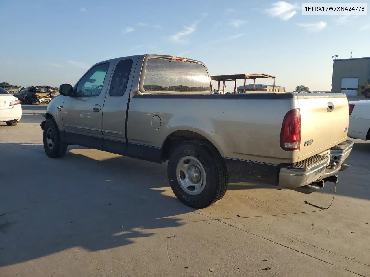 1999 Ford F150 VIN: 1FTRX17W7XNA24778 Lot: 72520204