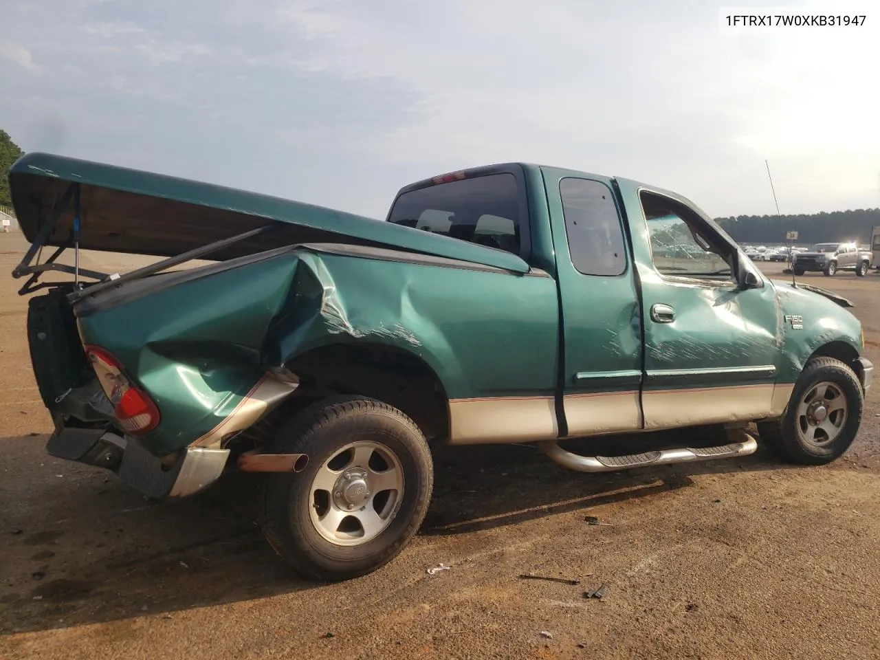 1999 Ford F150 VIN: 1FTRX17W0XKB31947 Lot: 72636314