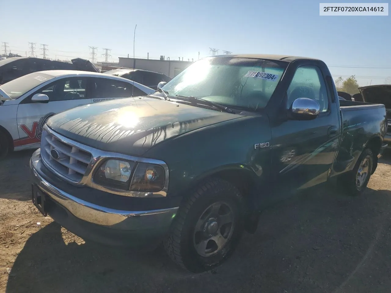 1999 Ford F150 VIN: 2FTZF0720XCA14612 Lot: 75092304