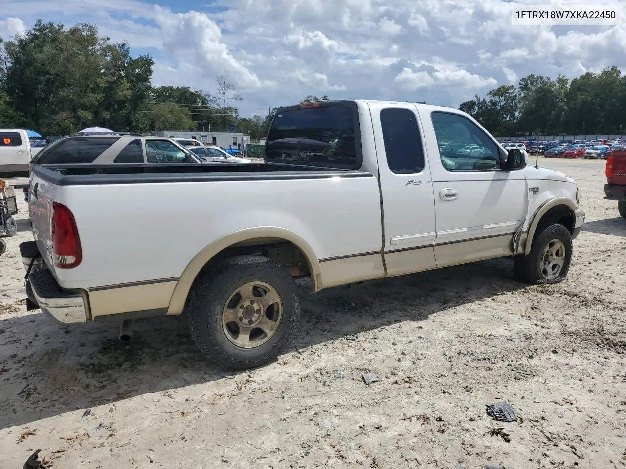 1999 Ford F150 VIN: 1FTRX18W7XKA22450 Lot: 76015114