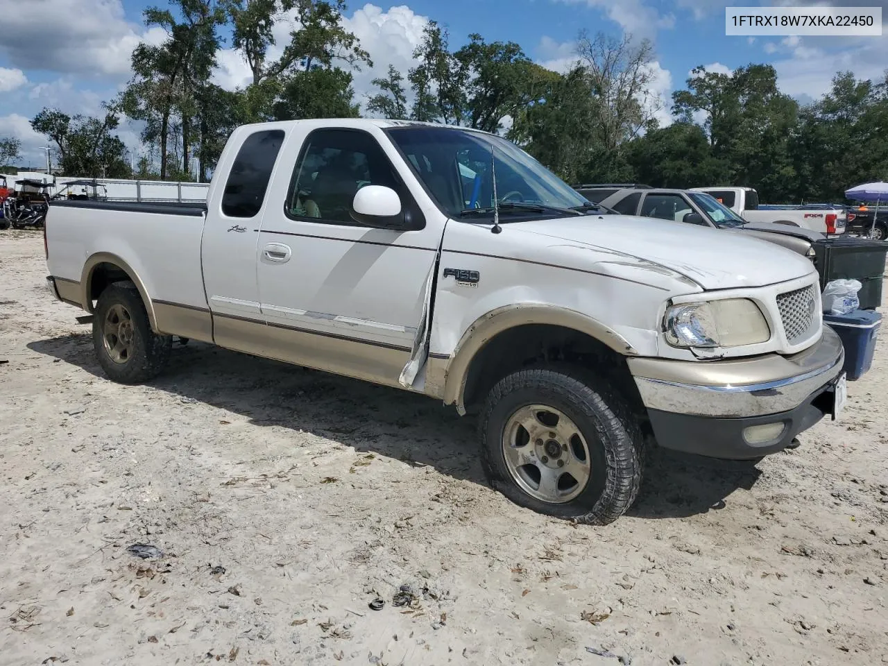 1999 Ford F150 VIN: 1FTRX18W7XKA22450 Lot: 76015114